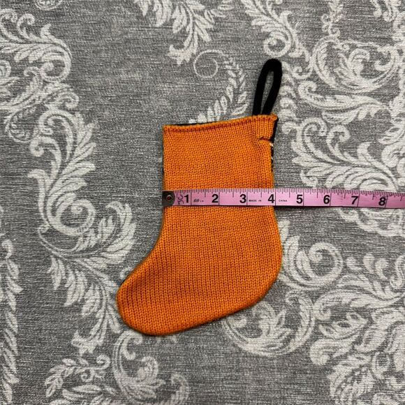 Star Wars BB-8 Mini Knit Christmas Stocking Orange & Black - Picture 3 of 4